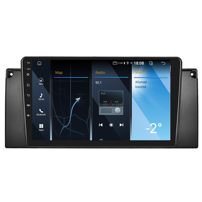 Navigatie dedicata BMW E53 (1999-2005) 2GB RAM 32GB ROM, Android 14, Carplay si Android Auto, cooler racire, ecran HD 9 inch