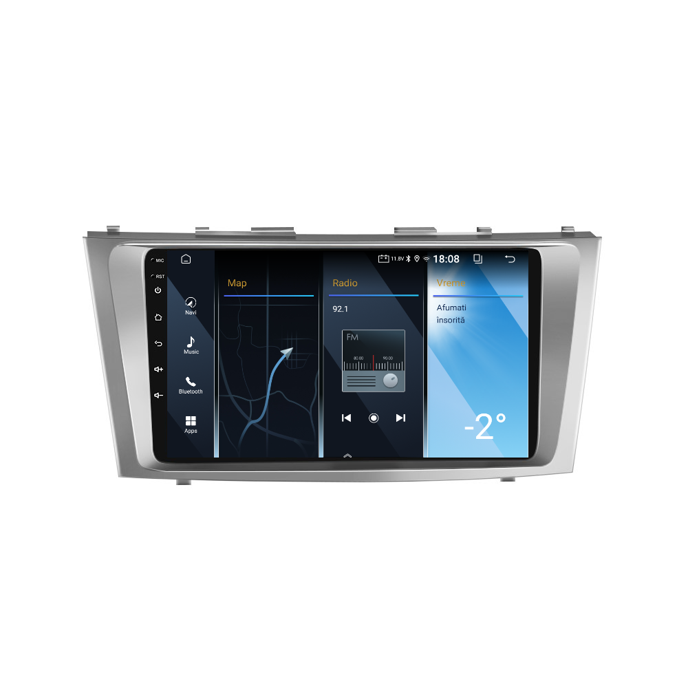 Navigatie dedicata Toyota Camry (2006-2011) 2GB RAM 32GB ROM, Android 14, Carplay si Android Auto, cooler racire, ecran HD 9 inch
