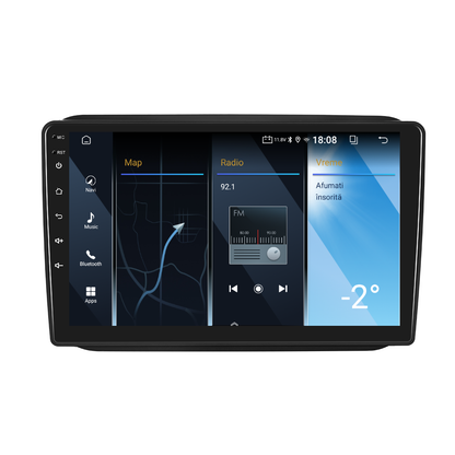 Navigatie dedicata Skoda Fabia (2008-2014) 2GB RAM 32GB ROM, Android 14, Carplay si Android Auto, cooler racire, ecran HD 10 inch