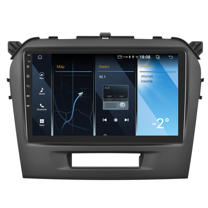 Navigatie dedicata Suzuki Vitara (2014-2018) 2GB RAM 32GB ROM, Android 14, Carplay si Android Auto, cooler racire, ecran HD 9 inch