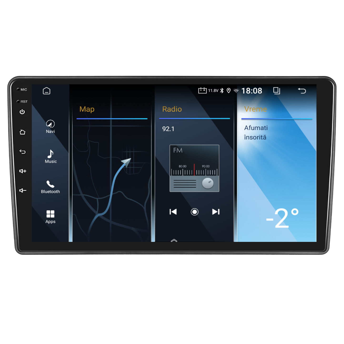 Navigatie dedicata Chevrolet Captiva (2009) 2GB RAM 32GB ROM, Android 14, Carplay si Android Auto, cooler racire, ecran HD 9 inch