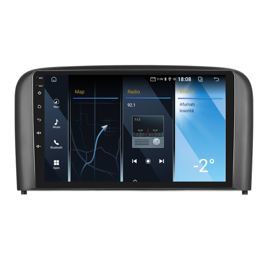 Navigatie dedicata Volvo S80 (2001-2006) 2GB RAM 32GB ROM, Android 14, Carplay si Android Auto, cooler racire, ecran HD 9 inch