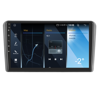 Navigatie dedicata Audi A3 (2008-2012) 2GB RAM 32GB ROM, Android 14, Carplay si Android Auto, cooler racire, ecran HD 9 inch