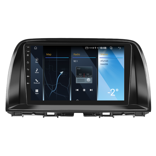 Navigatie dedicata Mazda CX-5 (2012-2015) 2GB RAM 32GB ROM, Android 14, Carplay si Android Auto, cooler racire, ecran HD 10.1 inch