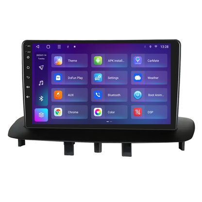Navigatie dedicata Renault Megane 3/Fluence (2009-2015) 2GB RAM 32GB ROM, Android 14, Carplay si Android Auto, cooler racire, ecran HD 9 inch