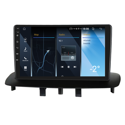 Navigatie dedicata Renault Megane 3/Fluence (2009-2015) 2GB RAM 32GB ROM, Android 14, Carplay si Android Auto, cooler racire, ecran HD 9 inch