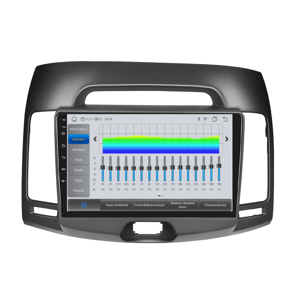 Navigatie dedicata Hyundai Elantra (2007-2010) cu Android 14, 4 GB RAM 64 GB ROM, OCTA-CORE, Carplay si Android auto, Slot SIM 4G, ventilator de racire activ, ecran 9 inch HD