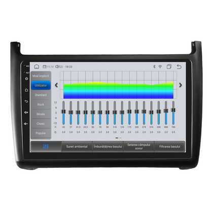 Navigatie dedicata VW POLO (2011-2016) Android 14, 8 GB RAM 128 GB ROM, OCTA-CORE 2.0Mhz, Carplay si Android auto, Slot SIM 4G, ventilator de racire activ, ecran 9 inch HD