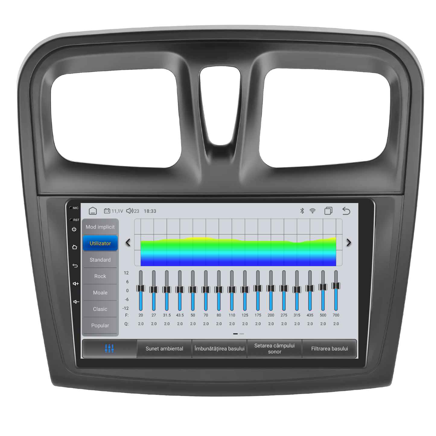 Navigatie dedicata Dacia Logan | Duster | Sandero (2012-2020) cu Android 14, 4 GB RAM 64 GB ROM, OCTA-CORE, Carplay si Android auto, Slot SIM 4G, ventilator de racire activ, ecran 9 inch HD