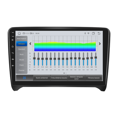 Navigatie dedicata Audi TT (2008-2014) cu Android 14, 4 GB RAM 64 GB ROM, OCTA-CORE, Carplay si Android auto, Slot SIM 4G, ventilator de racire activ, ecran 9 inch HD