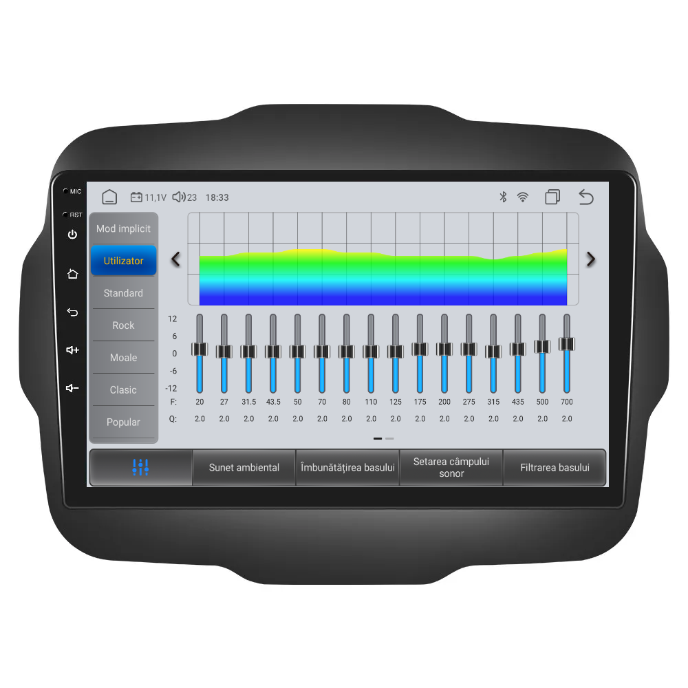 Navigatie dedicata Jeep Renegade (2016-2020) cu Android 14, 4 GB RAM 64 GB ROM, OCTA-CORE, Carplay si Android auto, Slot SIM 4G, ventilator de racire activ, ecran 9 inch HD