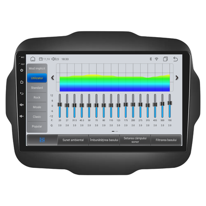 Navigatie dedicata Jeep Renegade (2016-2020) cu Android 14, 4 GB RAM 64 GB ROM, OCTA-CORE, Carplay si Android auto, Slot SIM 4G, ventilator de racire activ, ecran 9 inch HD