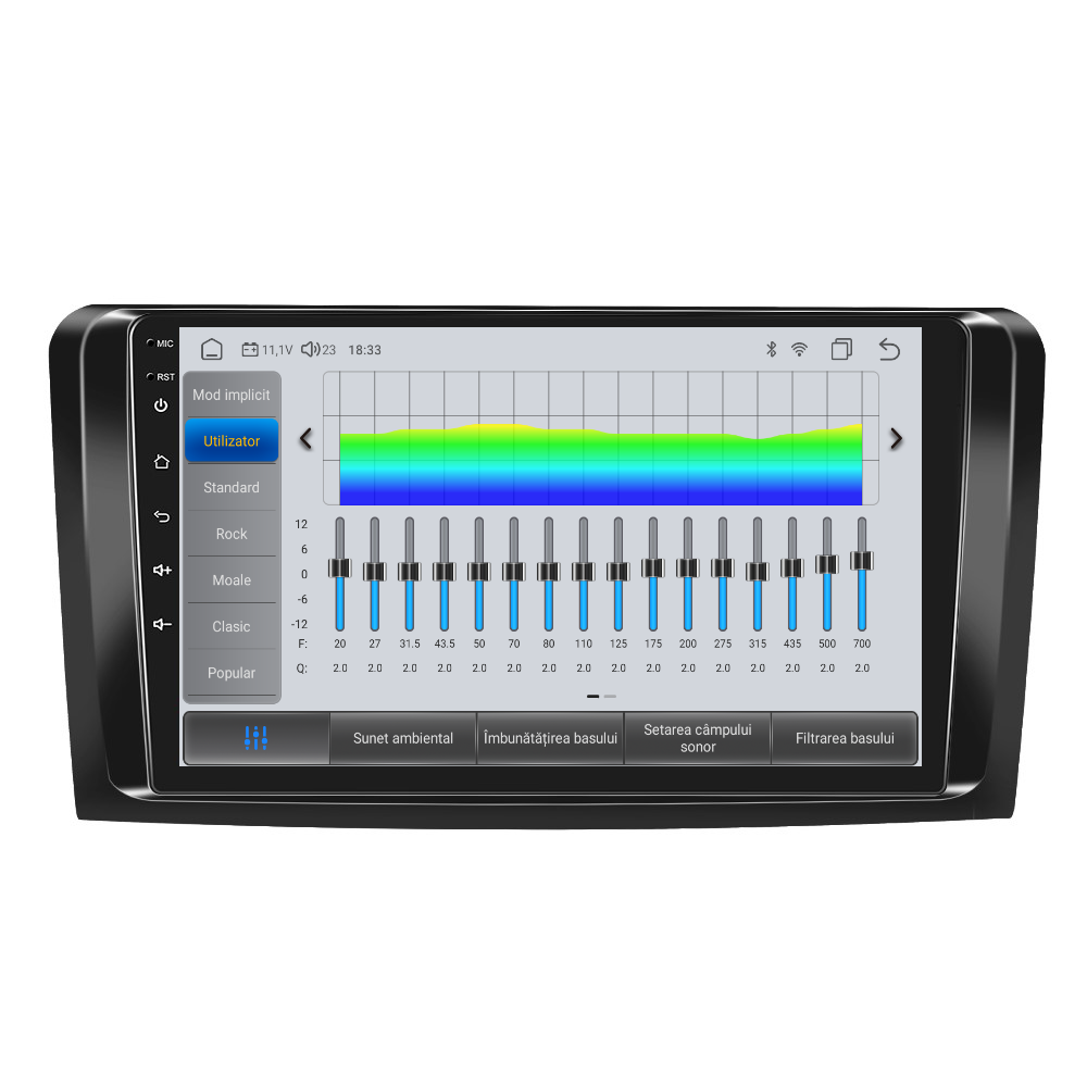 Navigatie dedicata Mercedes-Benz ML Series (2005-2011) cu Android 14, 4 GB RAM 64 GB ROM, OCTA-CORE, Carplay si Android auto, Slot SIM 4G, ventilator de racire activ, ecran 9 inch HD