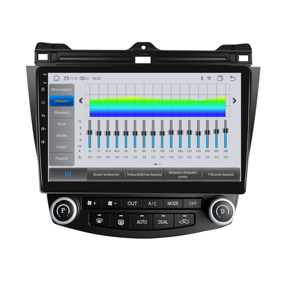 Navigatie dedicata Honda Accord (2003-2007) cu Android 14, 4 GB RAM 64 GB ROM, OCTA-CORE, Carplay si Android auto, Slot SIM 4G, ventilator de racire activ, ecran 10.1 inch HD
