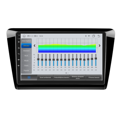 Navigatie dedicata Skoda Rapid / Seat Toldeo (2012-2019) cu Android 14, 4 GB RAM 64 GB ROM, OCTA-CORE, Carplay si Android auto, Slot SIM 4G, ventilator de racire activ, ecran 9 inch HD