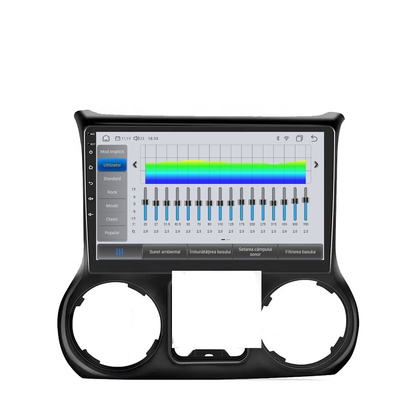 Navigatie dedicata Jeep Wrangler (2011-2014) Android 14, 8 GB RAM 128 GB ROM, OCTA-CORE 2.0Mhz, Carplay si Android auto, Slot SIM 4G, ventilator de racire activ, ecran 10.1 inch HD