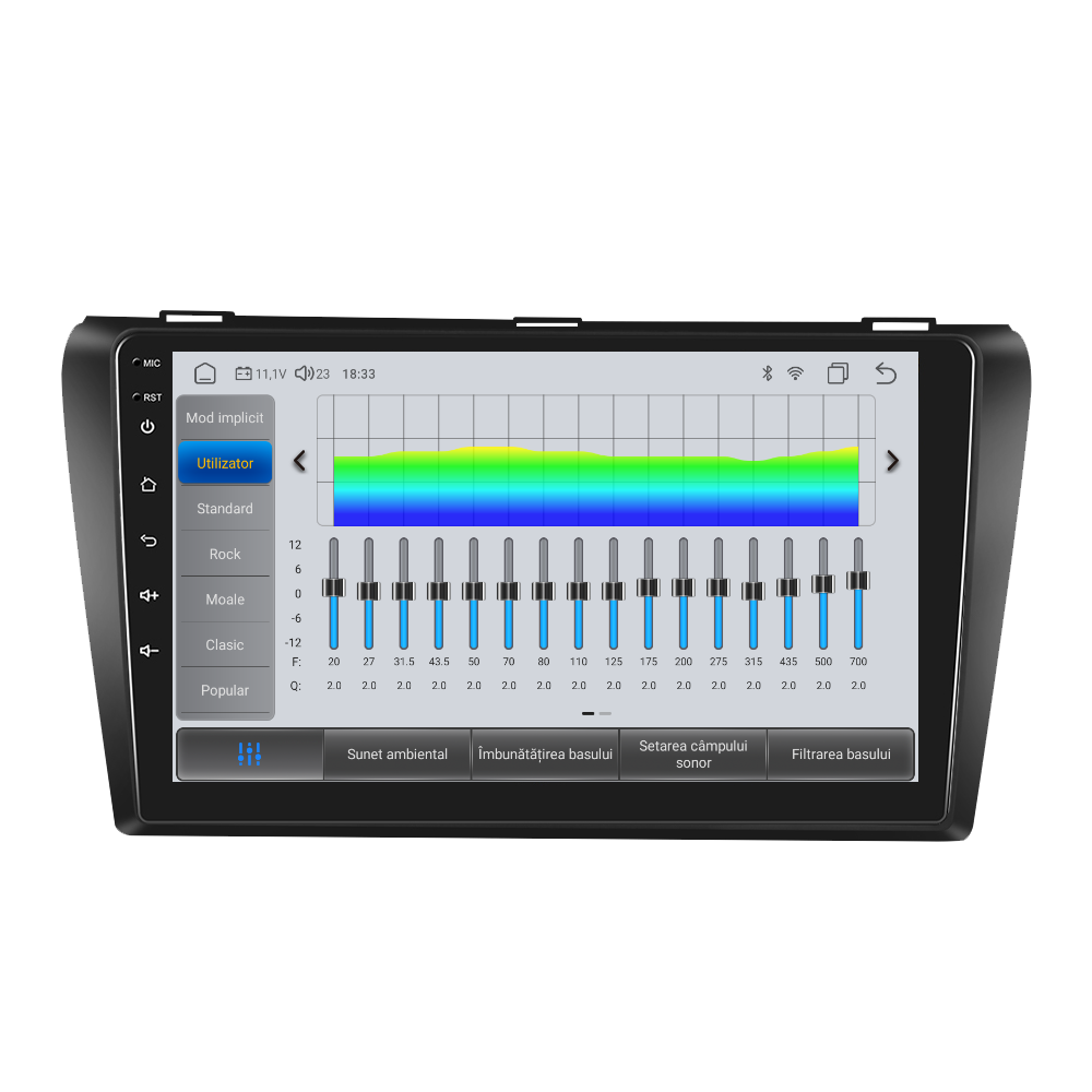 Navigatie dedicata Mazda 3 (2006-2012) Android 14, 8 GB RAM 128 GB ROM, OCTA-CORE 2.0Mhz, Carplay si Android auto, Slot SIM 4G, ventilator de racire activ, ecran 9 inch HD