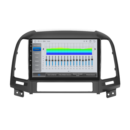 Navigatie dedicata Hyundai Santa-fe (2006-2012) cu Android 14, 4 GB RAM 64 GB ROM, OCTA-CORE, Carplay si Android auto, Slot SIM 4G, ventilator de racire activ, ecran 9 inch HD