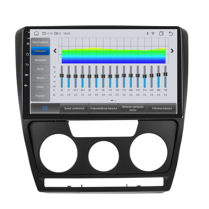 Navigatie dedicata Skoda Octavia (2004-2014) cu Android 14, 4 GB RAM 64 GB ROM, OCTA-CORE, Carplay si Android auto, Slot SIM 4G, ventilator de racire activ, ecran 10.1 inch HD