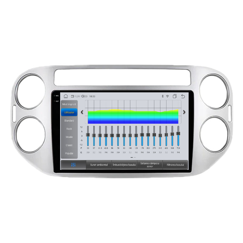 Navigatie dedicata Volkswagen Tiguan (2006-2016) Android 14, 8 GB RAM 128 GB ROM, OCTA-CORE 2.0Mhz, Carplay si Android auto, Slot SIM 4G, ventilator de racire activ, ecran 9 inch HD