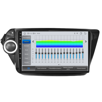Navigatie dedicata Kia RIO (2011-2016) cu Android 14, 4 GB RAM 64 GB ROM, OCTA-CORE, Carplay si Android auto, Slot SIM 4G, ventilator de racire activ, ecran 9 inch HD