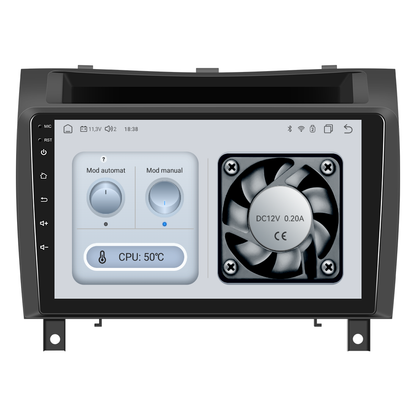 Navigatie dedicata Mercedes-Benz SLK (2010) cu Android 14, 4 GB RAM 64 GB ROM, OCTA-CORE, Carplay si Android auto, Slot SIM 4G, ventilator de racire activ, ecran 9 inch HD