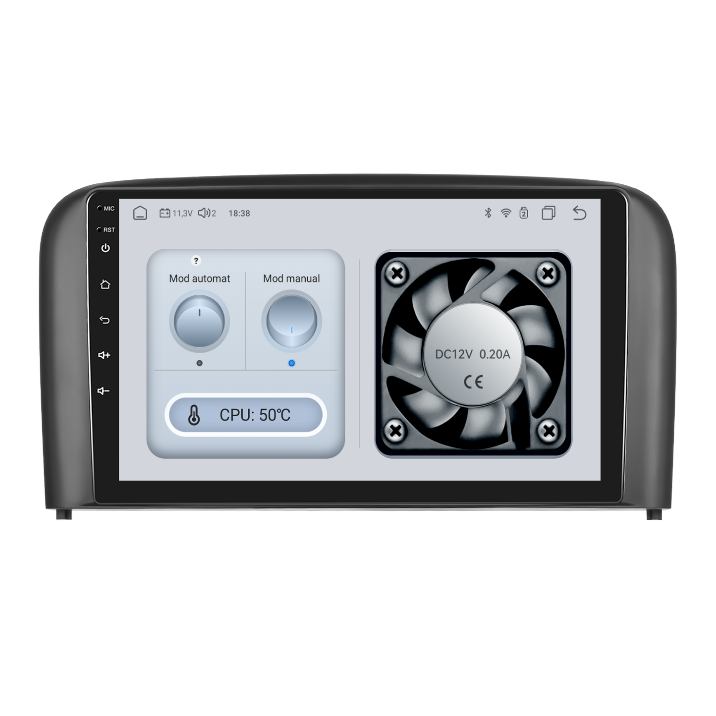 Navigatie dedicata Volvo S80 (2001-2006) cu Android 14, 4 GB RAM 64 GB ROM, OCTA-CORE, Carplay si Android auto, Slot SIM 4G, ventilator de racire activ, ecran 9 inch HD