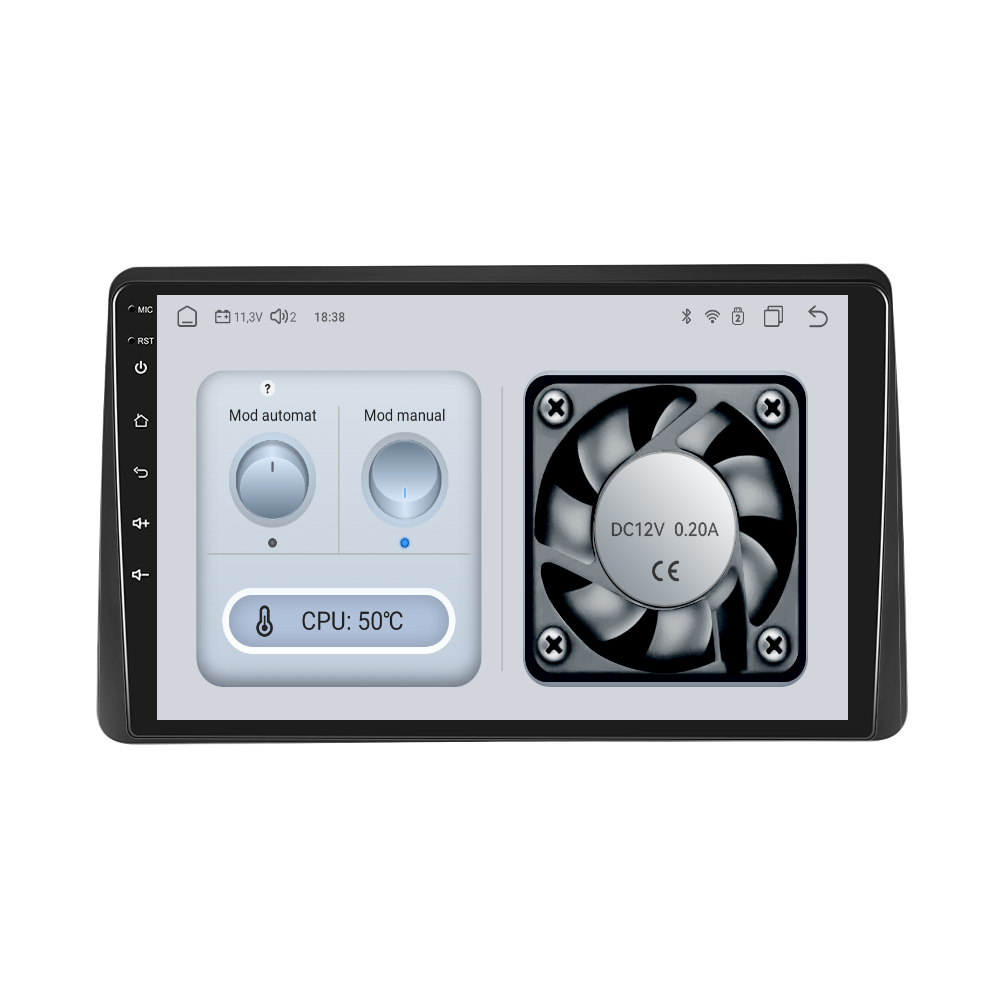 Navigatie dedicata Dacia Duster (2019-2022) cu Android 14, 4 GB RAM 64 GB ROM, OCTA-CORE, Carplay si Android auto, Slot SIM 4G, ventilator de racire activ, ecran 10 inch HD