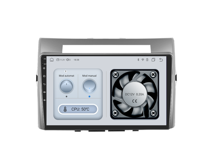 Navigatie dedicata Toyota Verso (2006) cu Android 14, 4 GB RAM 64 GB ROM, OCTA-CORE, Carplay si Android auto, Slot SIM 4G, ventilator de racire activ, ecran 10.1 inch HD