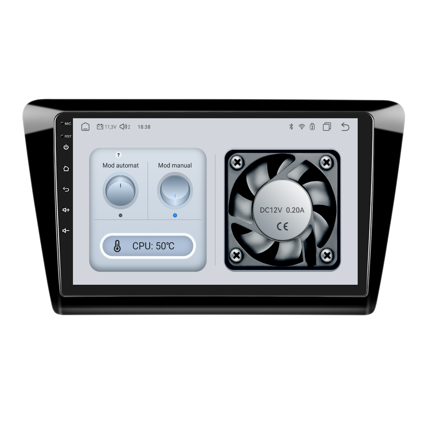 Navigatie dedicata Skoda Rapid / Seat Toldeo (2012-2019) cu Android 14, 4 GB RAM 64 GB ROM, OCTA-CORE, Carplay si Android auto, Slot SIM 4G, ventilator de racire activ, ecran 9 inch HD