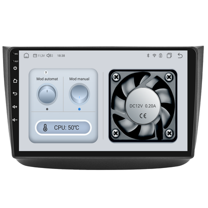 Navigatie dedicata Mercedes Viano (2004-2011), Vito (2010-2015) cu Android 14, 4 GB RAM 64 GB ROM, OCTA-CORE, Carplay si Android auto, Slot SIM 4G, ventilator de racire activ, ecran 10 inch HD