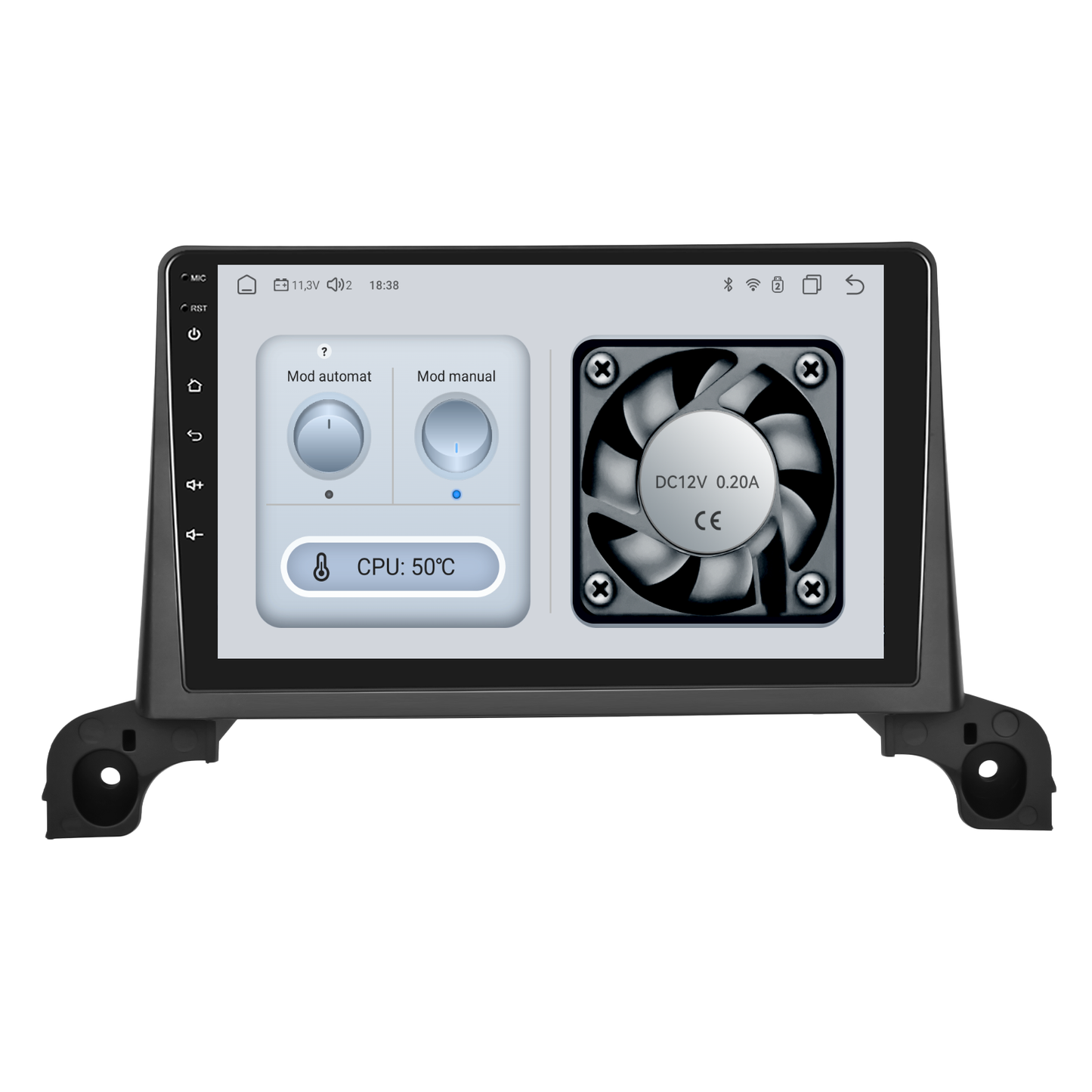 Navigatie dedicata Peugeot 4008/5008 (2017-2019) cu Android 14, 4 GB RAM 64 GB ROM, OCTA-CORE, Carplay si Android auto, Slot SIM 4G, ventilator de racire activ, ecran 9 inch HD