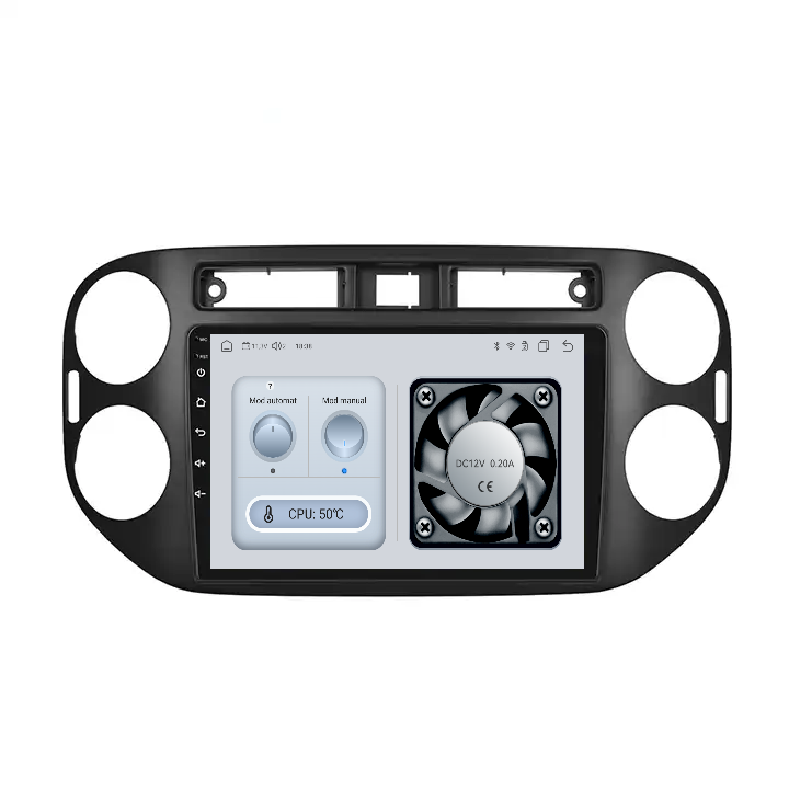 Navigatie dedicata Volkswagen Tiguan (2014-2016) cu Android 14, 4 GB RAM 64 GB ROM, OCTA-CORE, Carplay si Android auto, Slot SIM 4G, ventilator de racire activ, ecran 9 inch HD