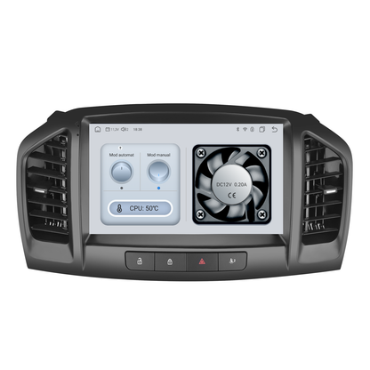 Navigatie dedicata Opel Insignia (2008-2012) Android 14, 8 GB RAM 128 GB ROM, OCTA-CORE 2.0Mhz, Carplay si Android auto, Slot SIM 4G, ventilator de racire activ, ecran 9 inch HD