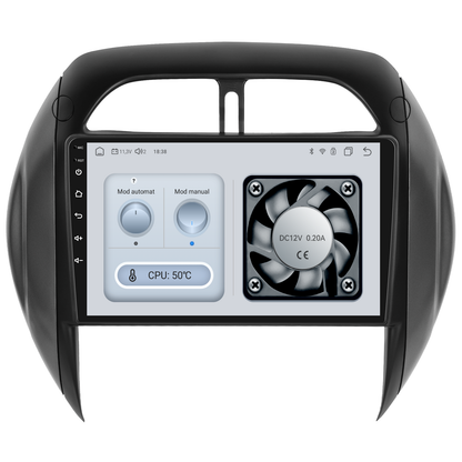 Navigatie dedicata Toyota RAV4 (2003-2005) Android 14, 8 GB RAM 128 GB ROM, OCTA-CORE 2.0Mhz, Carplay si Android auto, Slot SIM 4G, ventilator de racire activ, ecran 9 inch HD
