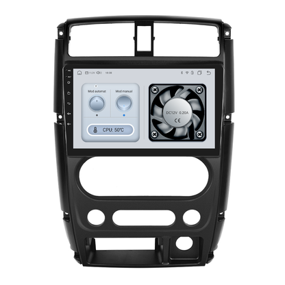 Navigatie dedicata Suzuki Jimny (2007-2012) cu Android 14, 4 GB RAM 64 GB ROM, OCTA-CORE, Carplay si Android auto, Slot SIM 4G, ventilator de racire activ, ecran 9 inch HD