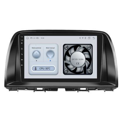 Navigatie dedicata Mazda CX-5 (2012-2015) cu Android 14, 4 GB RAM 64 GB ROM, OCTA-CORE, Carplay si Android auto, Slot SIM 4G, ventilator de racire activ, ecran 9 inch HD