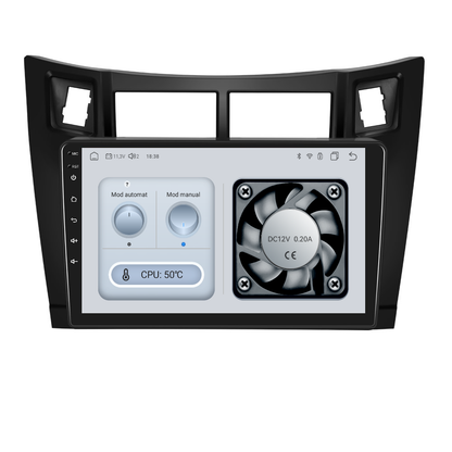 Navigatie dedicata Toyota Yaris (2008-2011) Android 14, 8 GB RAM 128 GB ROM, OCTA-CORE 2.0Mhz, Carplay si Android auto, Slot SIM 4G, ventilator de racire activ, ecran 9 inch HD