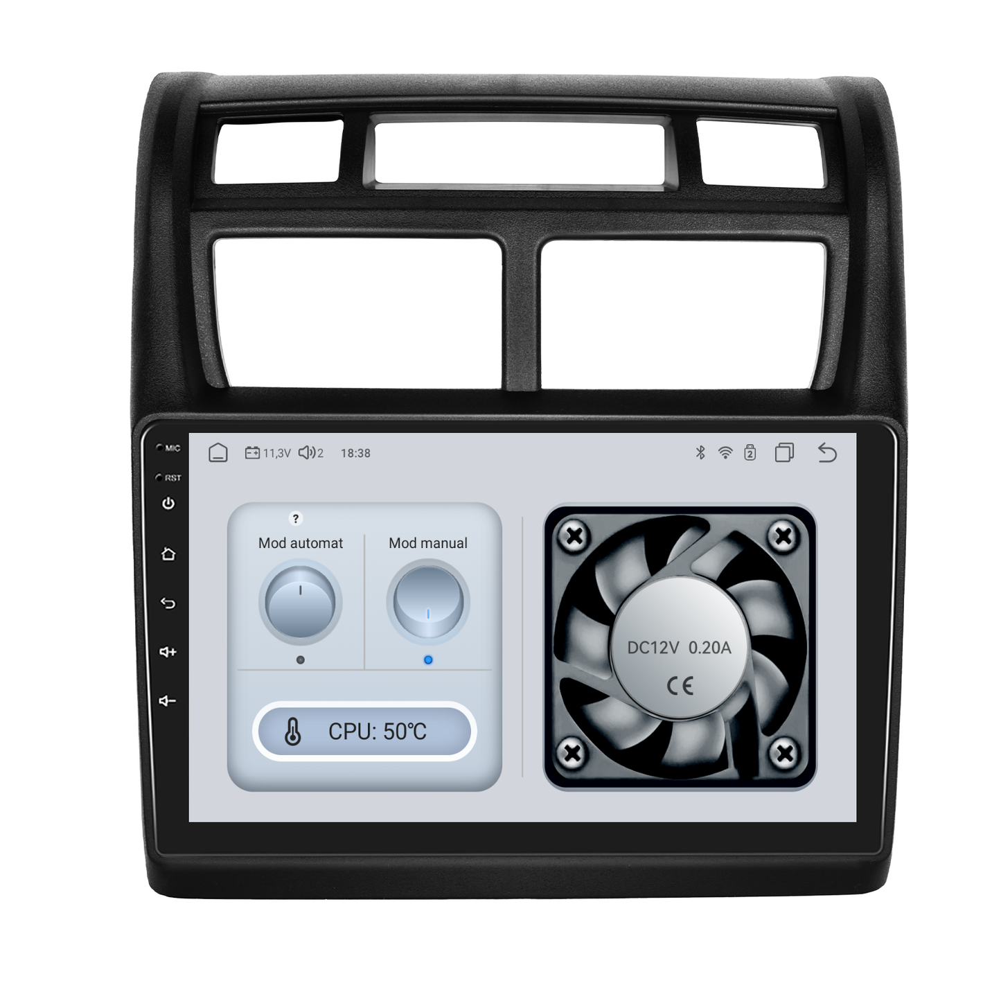 Navigatie dedicata KIA Sportage (2007-2013) Android 14, 8 GB RAM 128 GB ROM, OCTA-CORE 2.0Mhz, Carplay si Android auto, Slot SIM 4G, ventilator de racire activ, ecran 9 inch HD