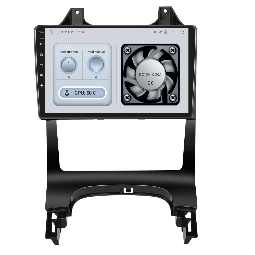 Navigatie dedicata Peugeot 3008 (2013) cu Android 14, 4 GB RAM 64 GB ROM, OCTA-CORE, Carplay si Android auto, Slot SIM 4G, ventilator de racire activ, ecran 9 inch HD