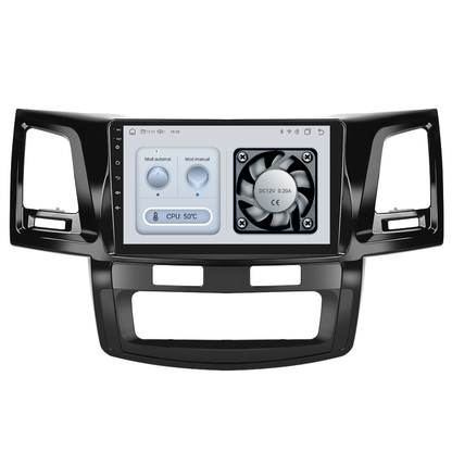 Navigatie dedicata Toyota HILUX (2005-2014)cu Android 14, 4 GB RAM 64 GB ROM, OCTA-CORE, Carplay si Android auto, Slot SIM 4G, ventilator de racire activ, ecran 9 inch HD
