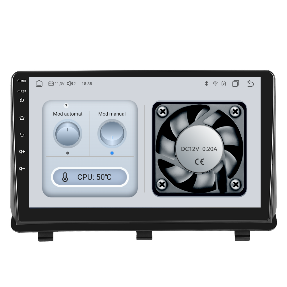 Navigatie dedicata Opel Antara (2008-2012) cu Android 14, 4 GB RAM 64 GB ROM, OCTA-CORE, Carplay si Android auto, Slot SIM 4G, ventilator de racire activ, ecran 9 inch HD