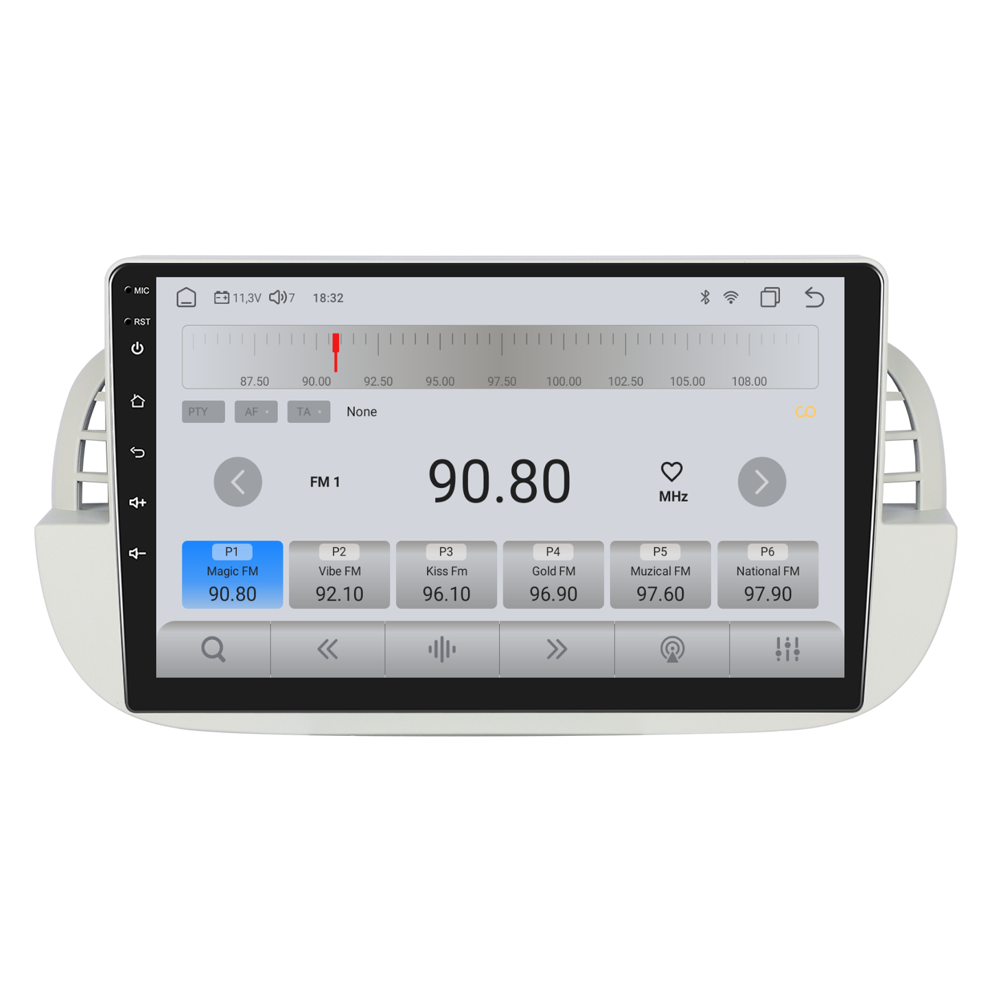 Navigatie dedicata FIAT 500 (2007-2015) Android 14, 8 GB RAM 128 GB ROM, OCTA-CORE 2.0Mhz, Carplay si Android auto, Slot SIM 4G, ventilator de racire activ, ecran 9 inch HD