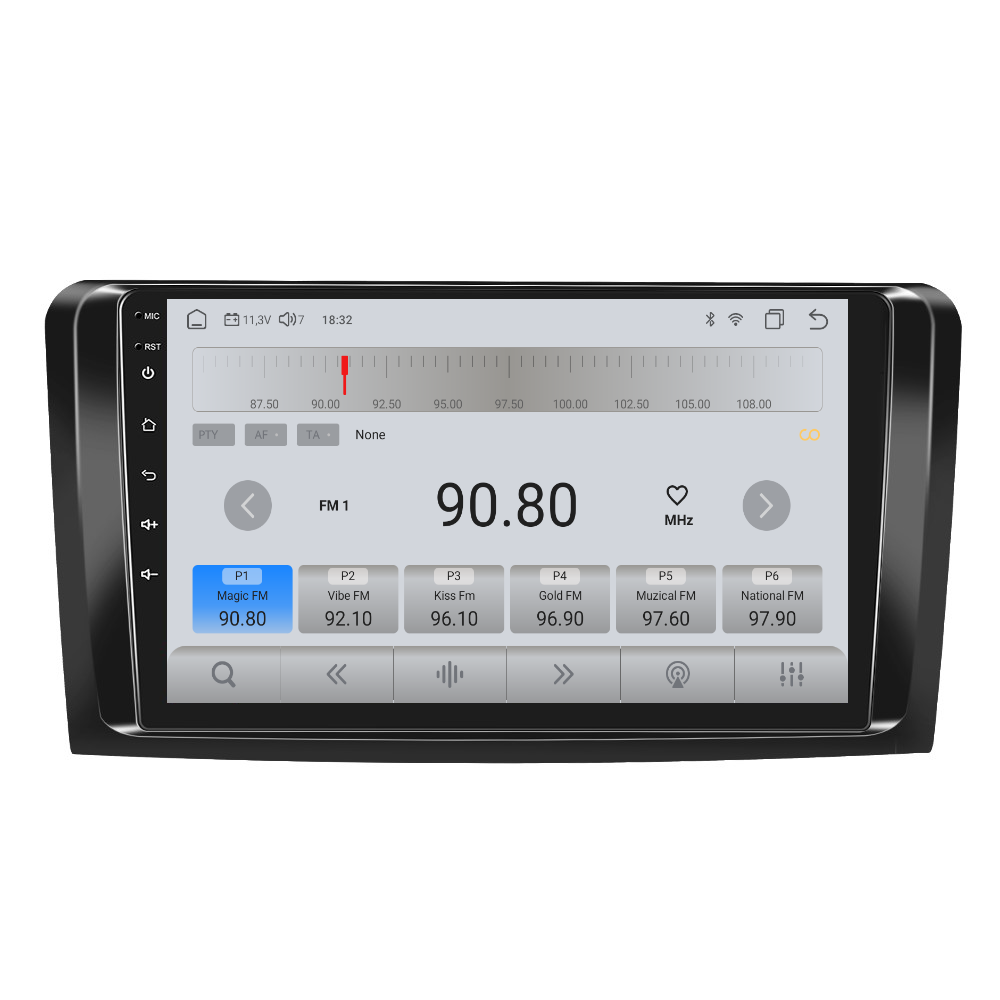 Navigatie dedicata Mercedes-Benz ML Series (2005-2011) cu Android 14, 4 GB RAM 64 GB ROM, OCTA-CORE, Carplay si Android auto, Slot SIM 4G, ventilator de racire activ, ecran 9 inch HD