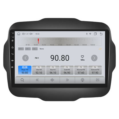 Navigatie dedicata Jeep Renegade (2016-2020) cu Android 14, 4 GB RAM 64 GB ROM, OCTA-CORE, Carplay si Android auto, Slot SIM 4G, ventilator de racire activ, ecran 9 inch HD