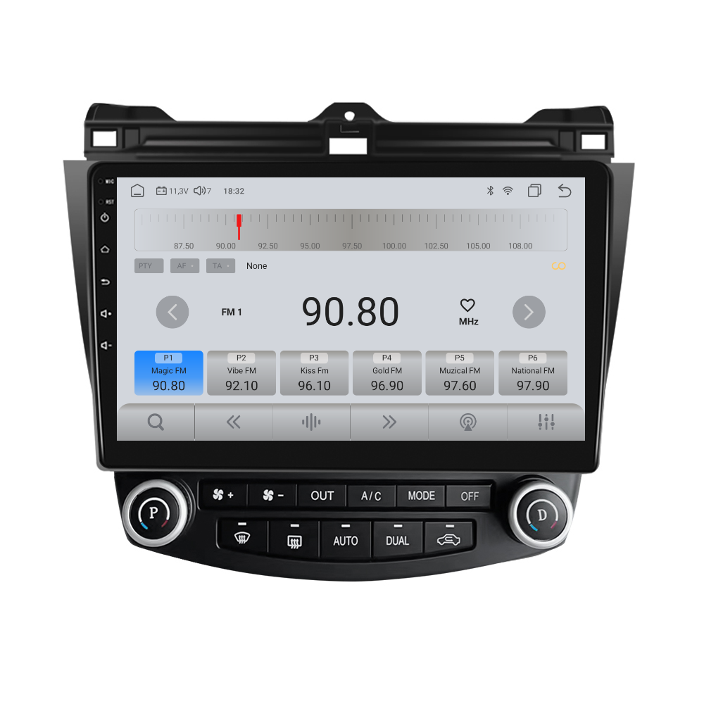 Navigatie dedicata Honda Accord (2003-2007) cu Android 14, 4 GB RAM 64 GB ROM, OCTA-CORE, Carplay si Android auto, Slot SIM 4G, ventilator de racire activ, ecran 10.1 inch HD