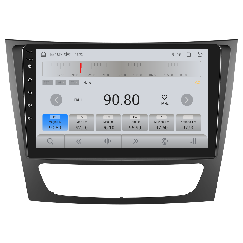 Navigatie dedicata Mercedes Benz E-class W211/CLS-class (2005-2008) cu Android 14, 4 GB RAM 64 GB ROM, OCTA-CORE, Carplay si Android auto, Slot SIM 4G, ventilator de racire activ, ecran 9 inch HD