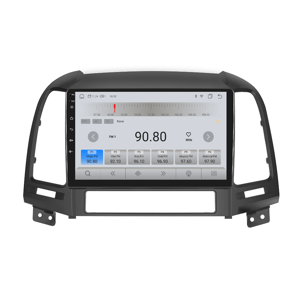 Navigatie dedicata Hyundai Santa-fe (2006-2012) cu Android 14, 4 GB RAM 64 GB ROM, OCTA-CORE, Carplay si Android auto, Slot SIM 4G, ventilator de racire activ, ecran 9 inch HD