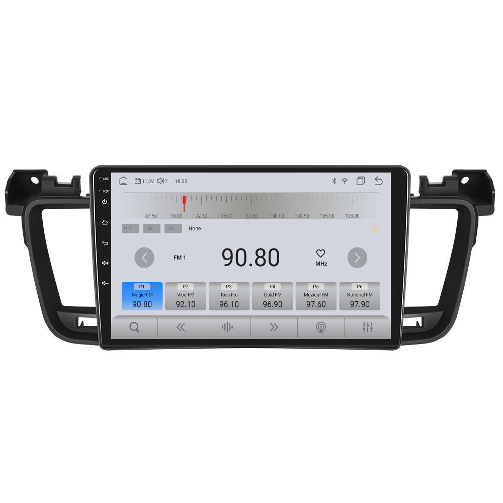 Navigatie dedicata Peugeot 508 (2011-2018) cu Android 14, 4 GB RAM 64 GB ROM, OCTA-CORE, Carplay si Android auto, Slot SIM 4G, ventilator de racire activ, ecran 9 inch HD