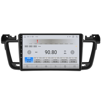 Navigatie dedicata Peugeot 508 (2011-2018) cu Android 14, 4 GB RAM 64 GB ROM, OCTA-CORE, Carplay si Android auto, Slot SIM 4G, ventilator de racire activ, ecran 9 inch HD